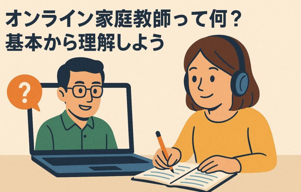 オンライン家庭教師って何? 基本から理解しよう
