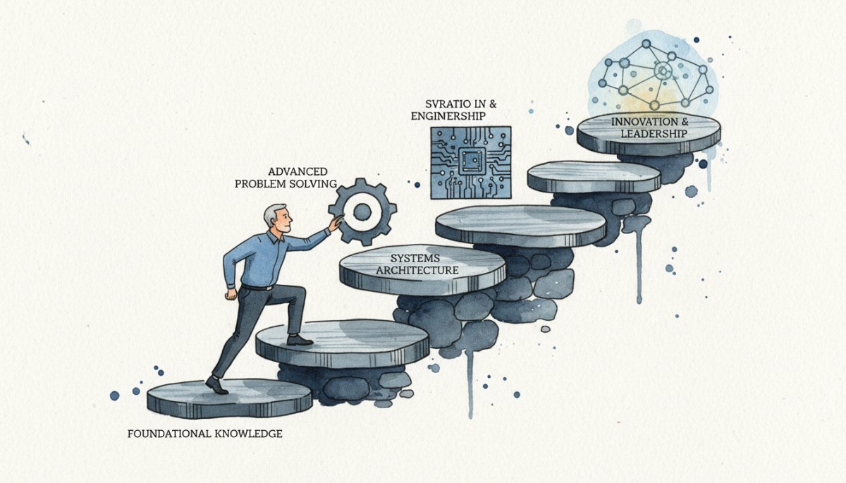 上級エンジニア 専門資格 スキルアップ イメージ